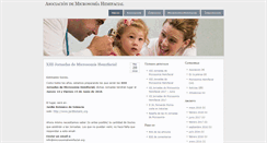 Desktop Screenshot of microsomiahemifacial.org